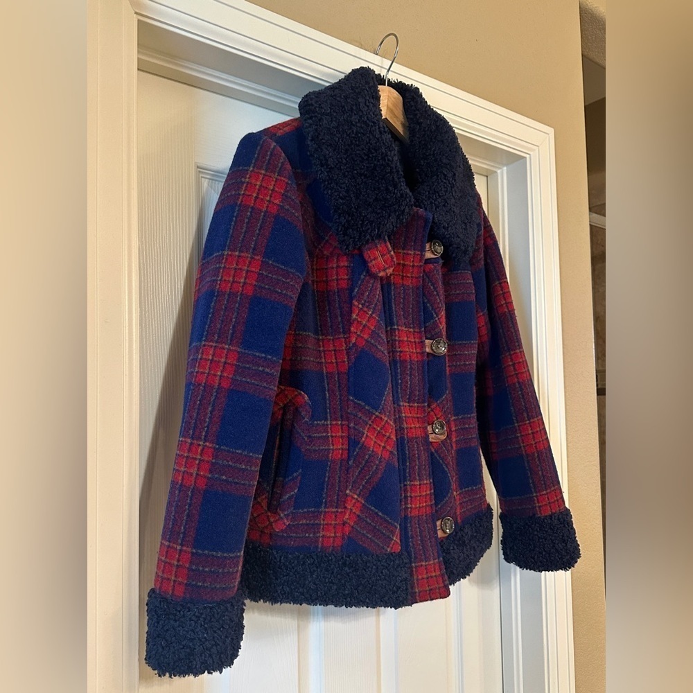 Sundance Greta plaid wool coat - Picture 4 of 10